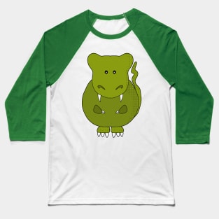 Dino Kawaii Baseball T-Shirt